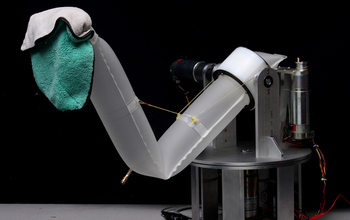 Soft inflatable robot arm from Carnegie Mellon